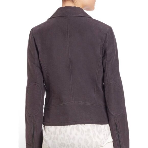 💥Host Pick!💥 Joie Seabrooke Steel Grey Soft Brushed Quilted Moto Jacket - Picture 4 of 16
